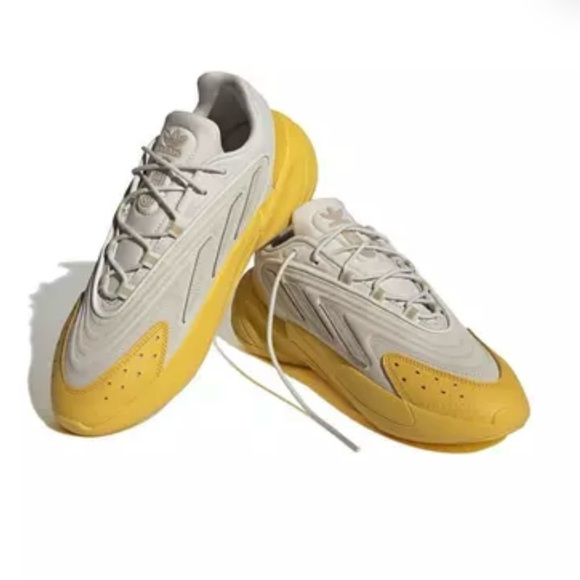 NWT adidas Originals OZELIA "Alumina/Bold Gold/Mag Beige" Men's Shoe SIZE 12 - Picture 4 of 11